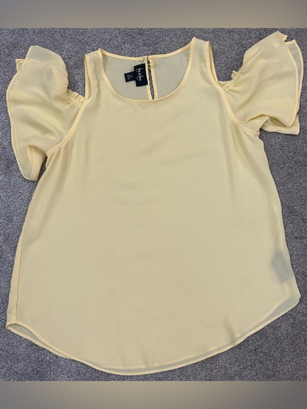 Women's shirt - women's blouse - yellow shirt - yellow blouse - women's yellow